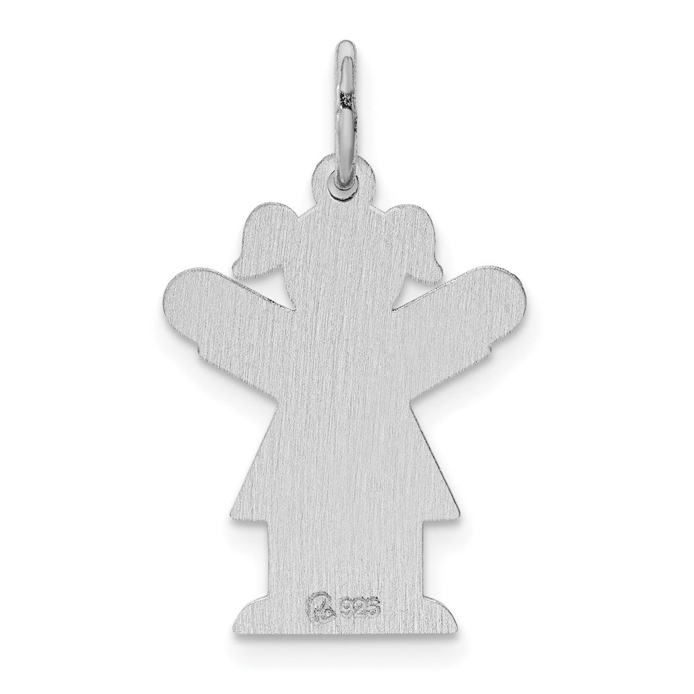 Sterlingsilber Rhodiniert Kinder Charm