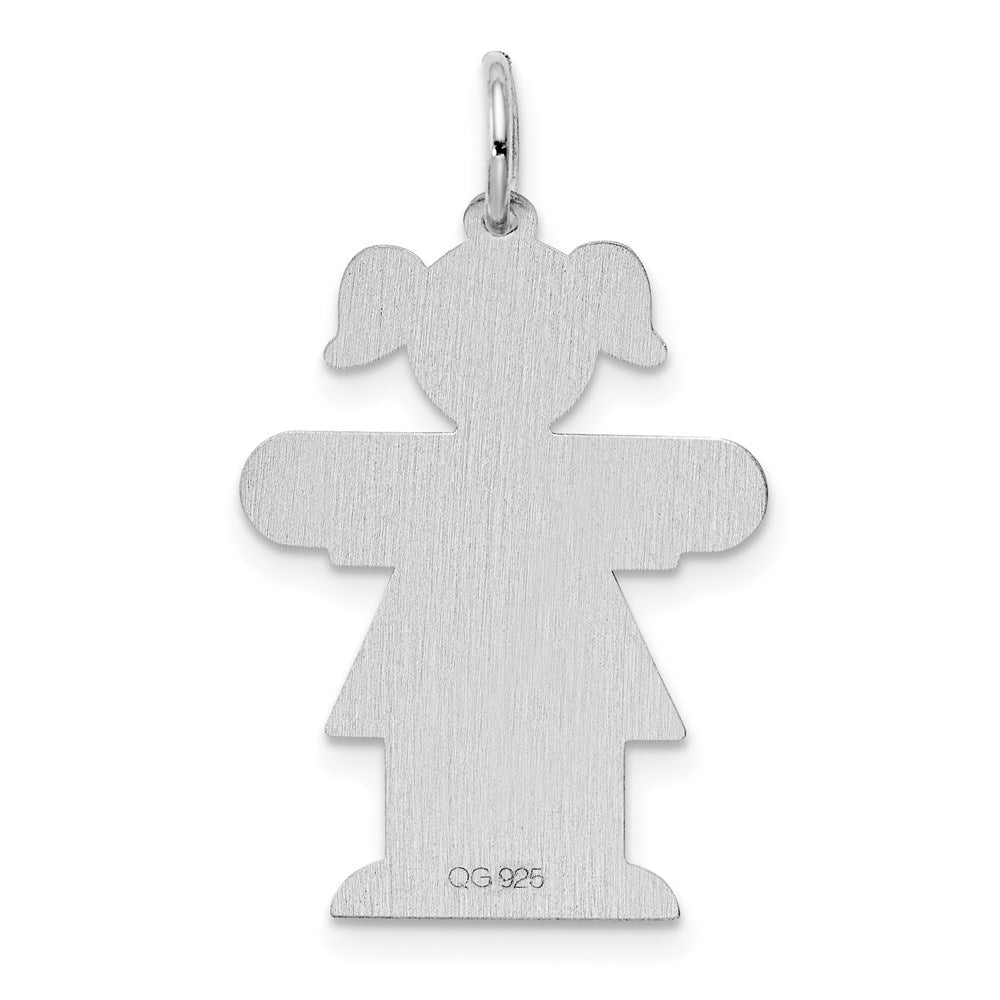 Sterlingsilber Rhodiniert Kinder Charm