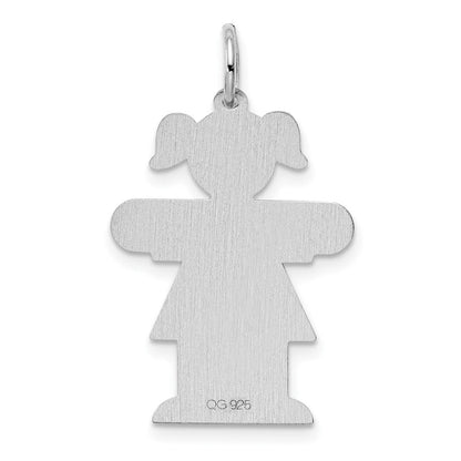 Sterlingsilber Rhodiniert Kinder Charm