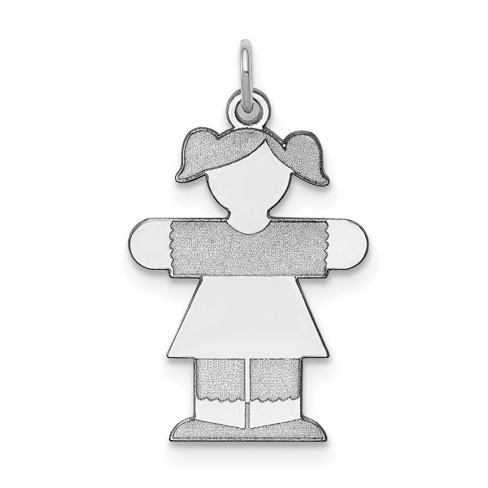 Sterlingsilber Rhodiniert Kinder Charm