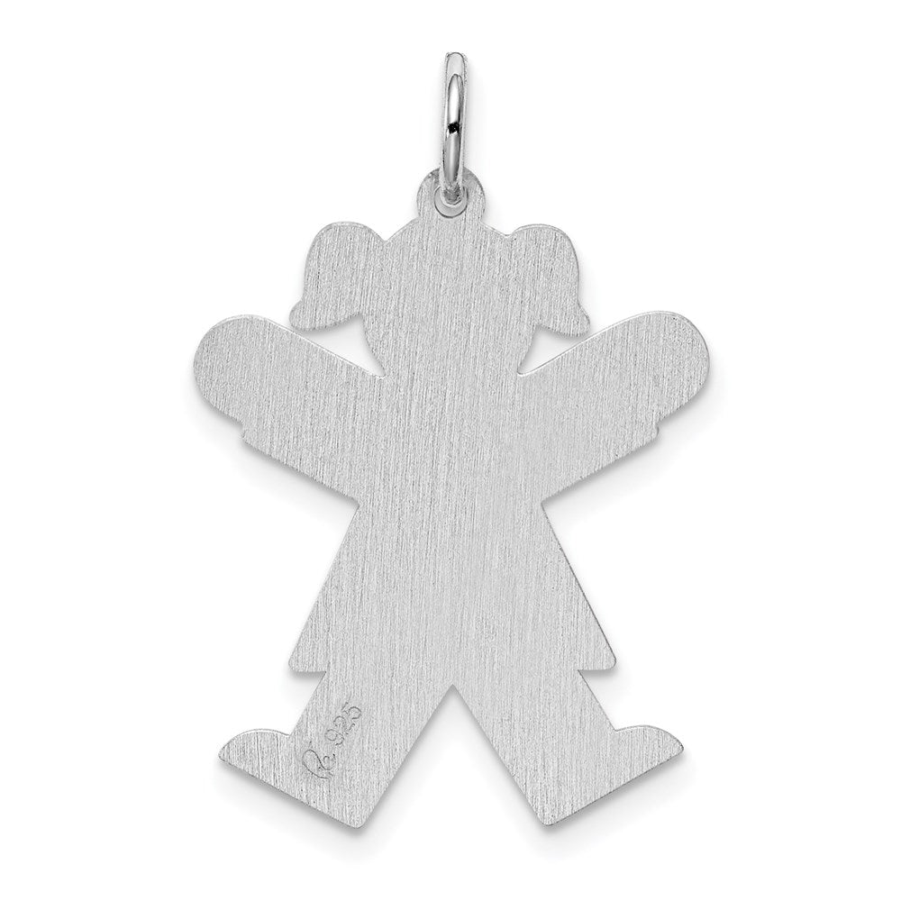 Sterlingsilber Rhodiniert Kinder Charm