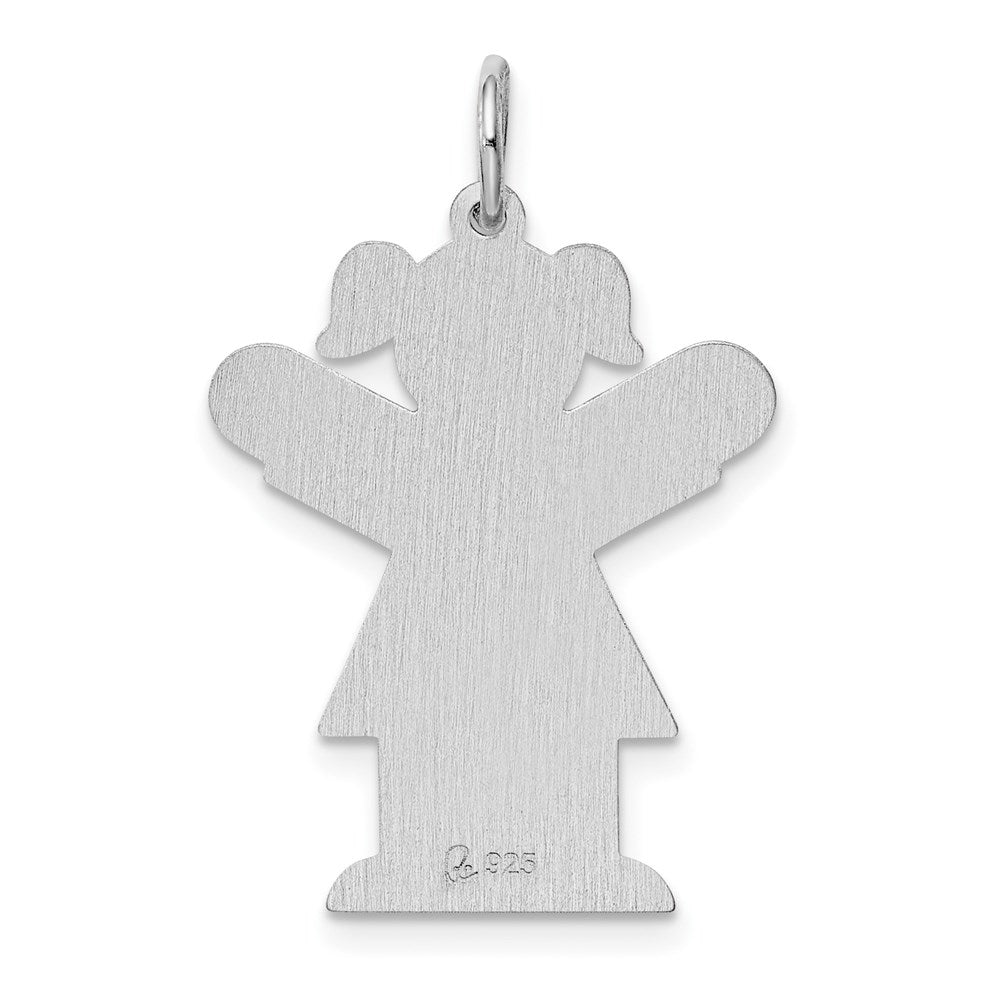 Sterlingsilber Rhodiniert Kinder Charm