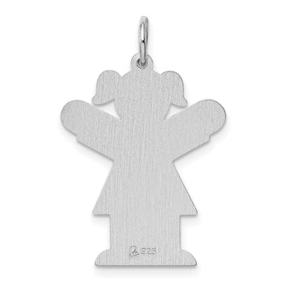 Sterlingsilber Rhodiniert Kinder Charm