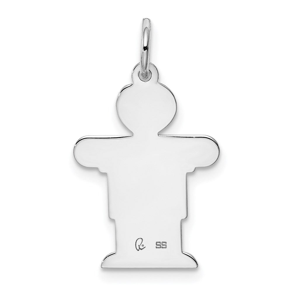 Sterlingsilber Rhodiniert Kinder Charm