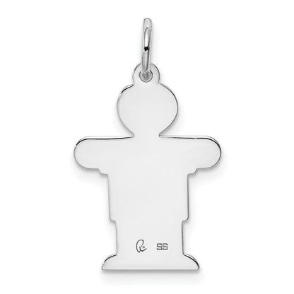 Sterlingsilber Rhodiniert Kinder Charm