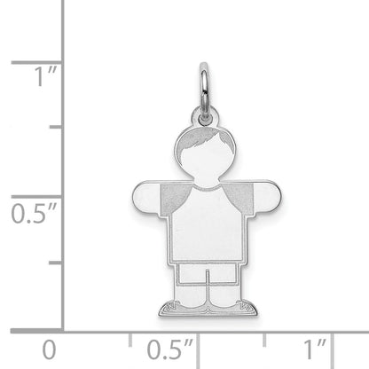 Sterlingsilber Rhodiniert Kinder Charm