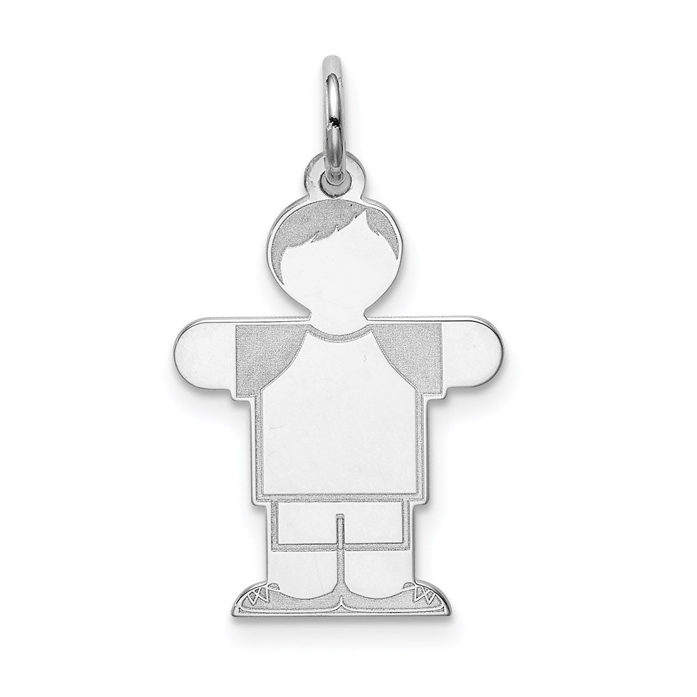 Sterlingsilber Rhodiniert Kinder Charm