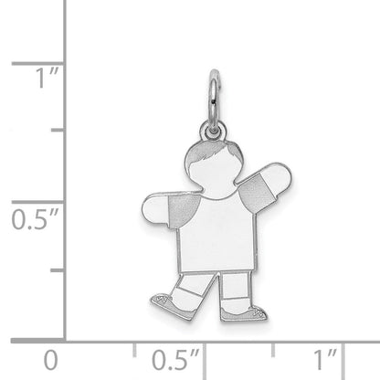 Sterlingsilber Rhodiniert Kinder Charm