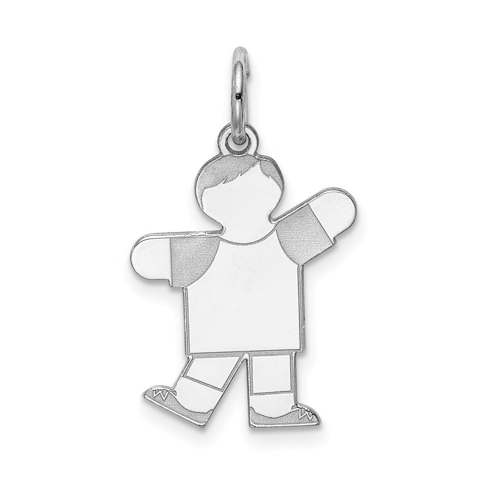 Sterlingsilber Rhodiniert Kinder Charm