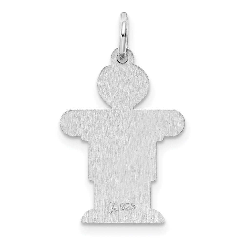Sterlingsilber Rhodiniert Kinder Charm