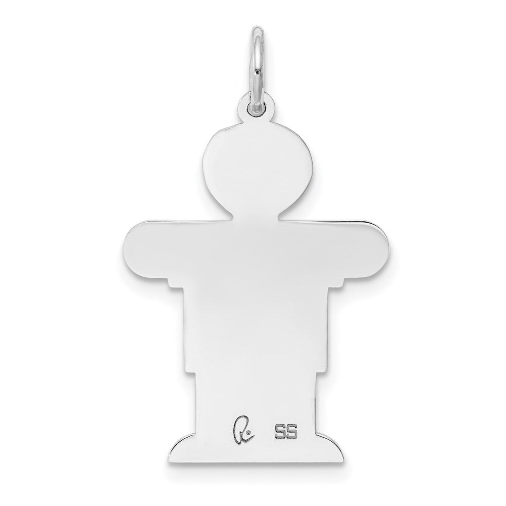 Sterlingsilber Rhodiniert Kinder Charm