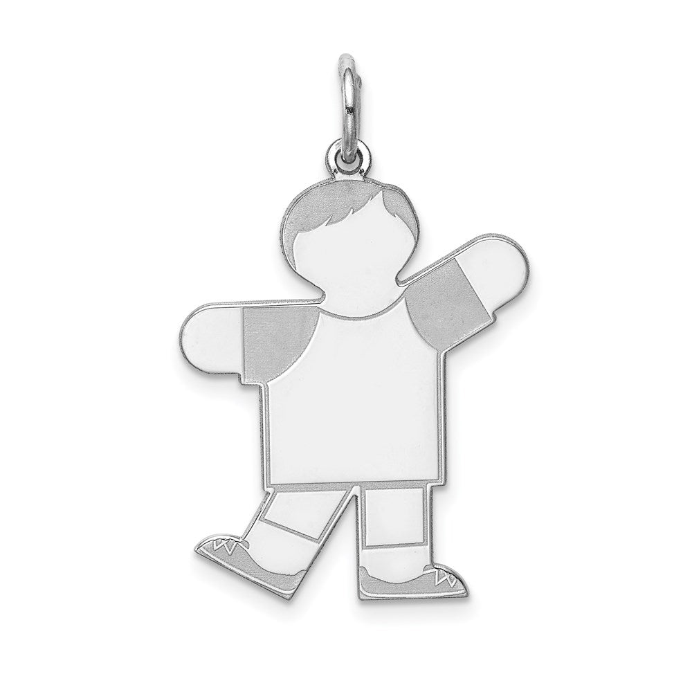 Sterlingsilber Rhodiniert Kinder Charm