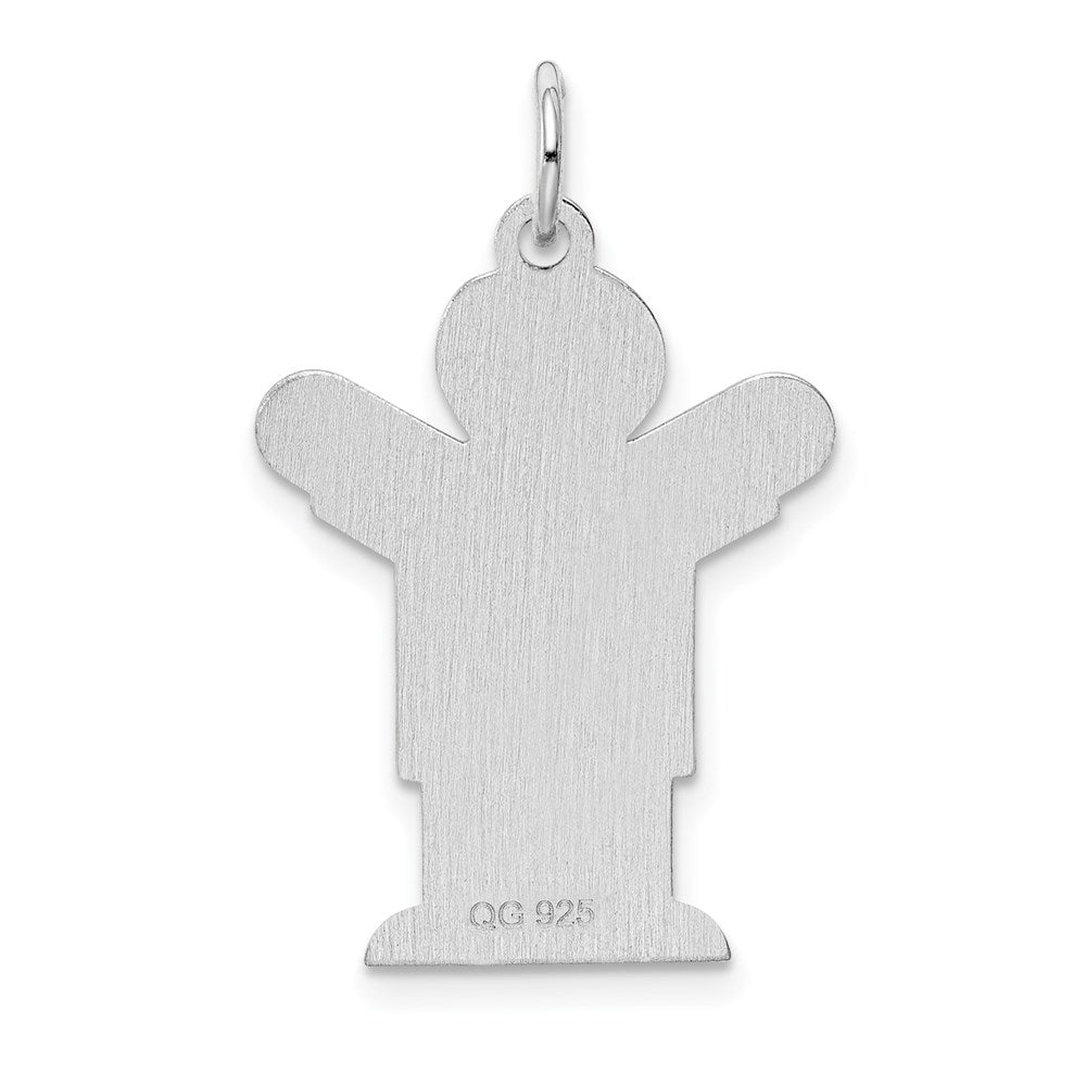 Sterlingsilber Rhodiniert Kinder Charm