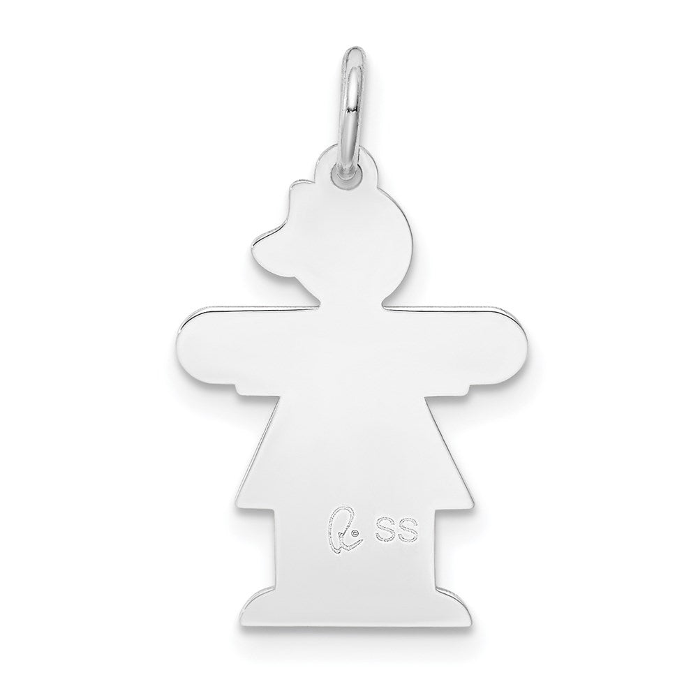 Sterlingsilber Rhodiniert Kinder Charm