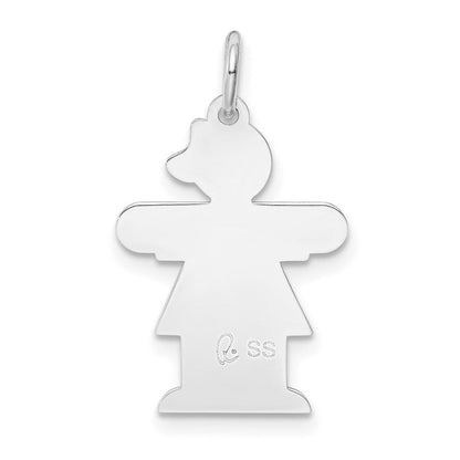 Sterlingsilber Rhodiniert Kinder Charm