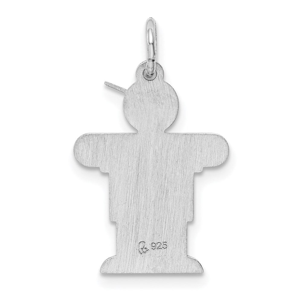 Sterlingsilber Rhodiniert Kinder Charm