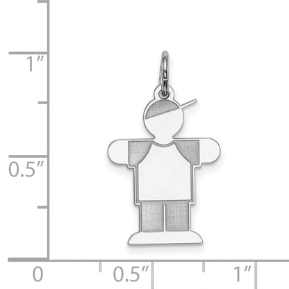 Sterlingsilber Rhodiniert Kinder Charm