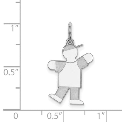 Sterlingsilber Rhodiniert Kinder Charm