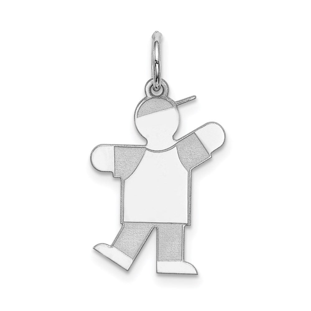 Sterlingsilber Rhodiniert Kinder Charm