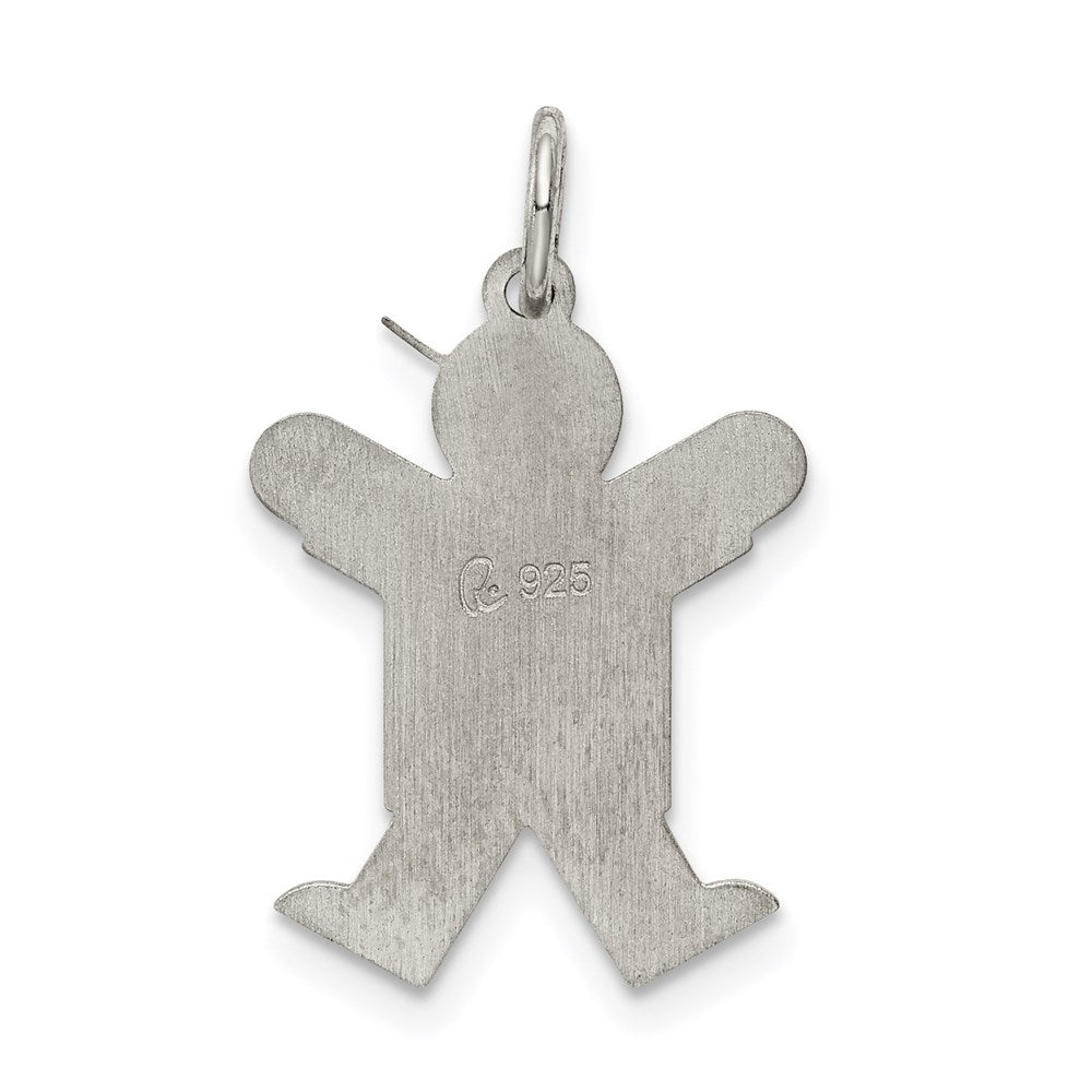 Sterlingsilber Rhodiniert Kinder Charm