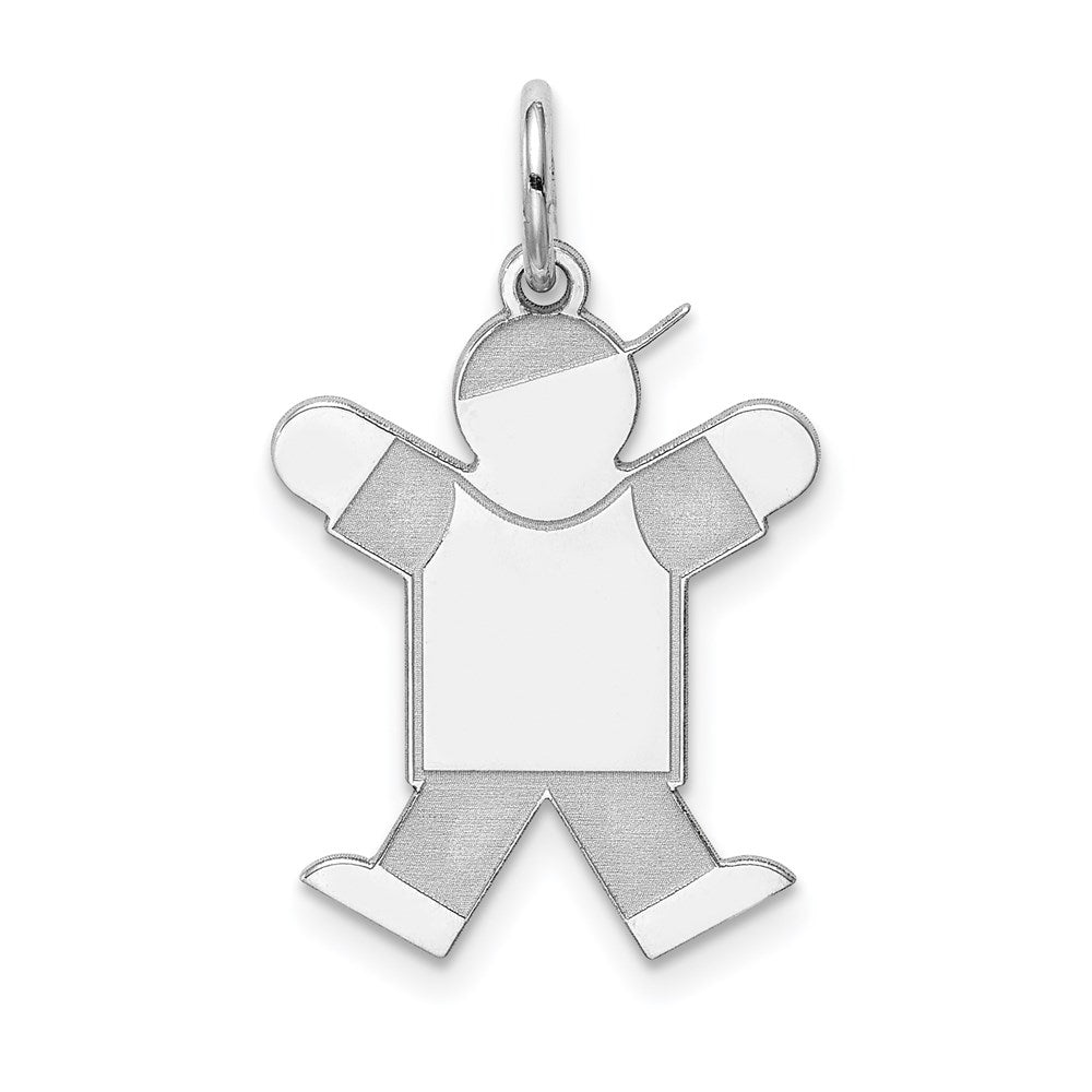 Sterlingsilber Rhodiniert Kinder Charm