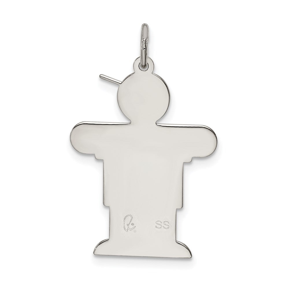 Sterlingsilber Rhodiniert Kinder Charm