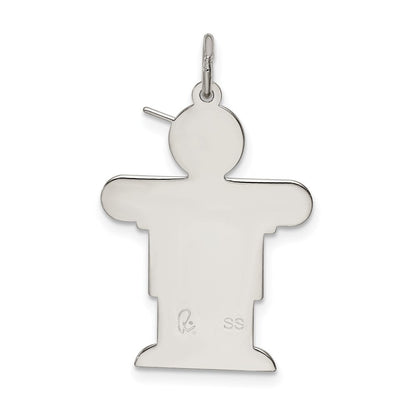 Sterlingsilber Rhodiniert Kinder Charm