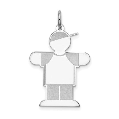 Sterlingsilber Rhodiniert Kinder Charm