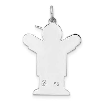 Sterlingsilber Rhodiniert Kinder Charm