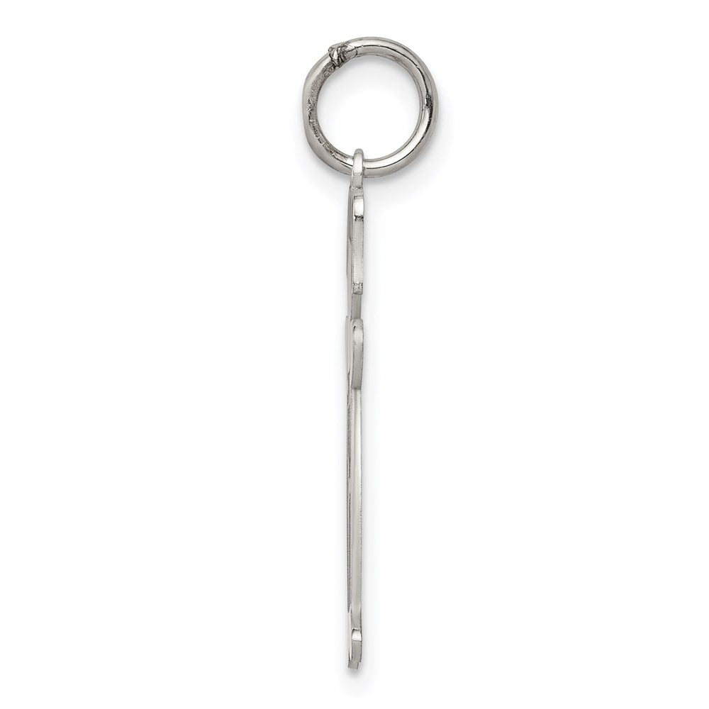 Sterlingsilber Rhodiniert Country Seite Cuddle Charm
