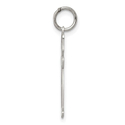 Sterlingsilber Rhodiniert Country Seite Cuddle Charm