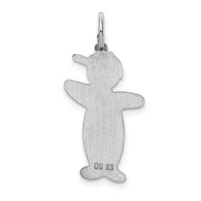 Sterlingsilber Rhodiniert Spunky Cuddle Charm