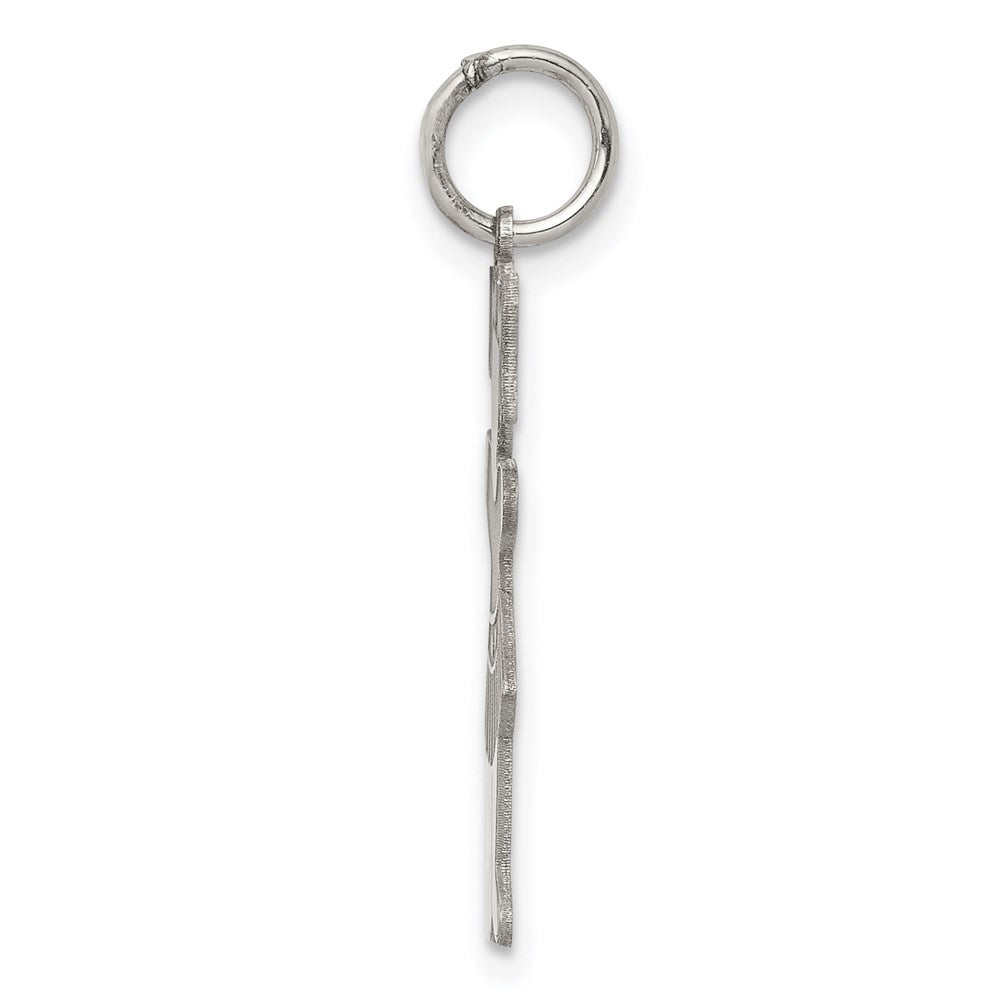 Sterlingsilber Rhodiniert Rückseite To School Cuddle Charm