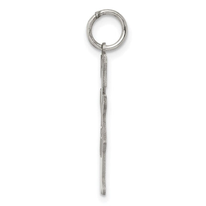 Sterlingsilber Rhodiniert Rückseite To School Cuddle Charm