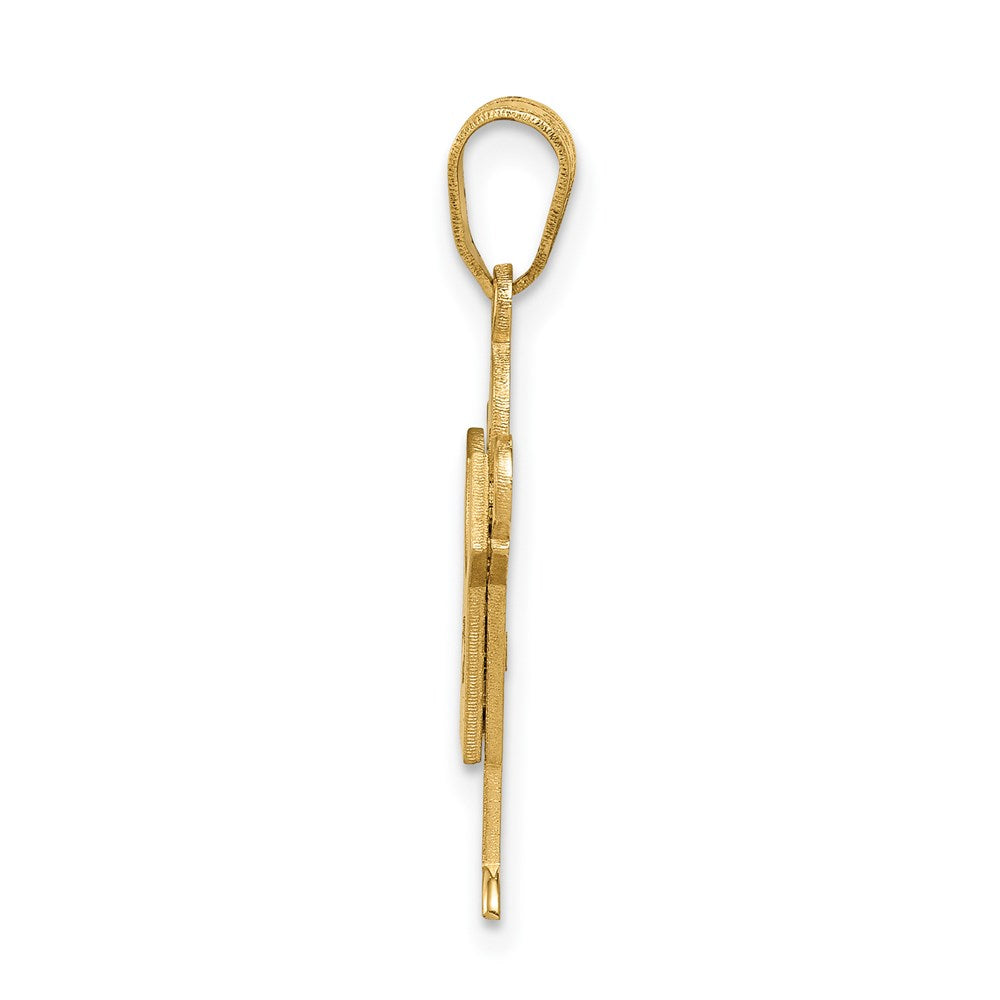 14K Kinder-Anhänger mit AA-Diamant