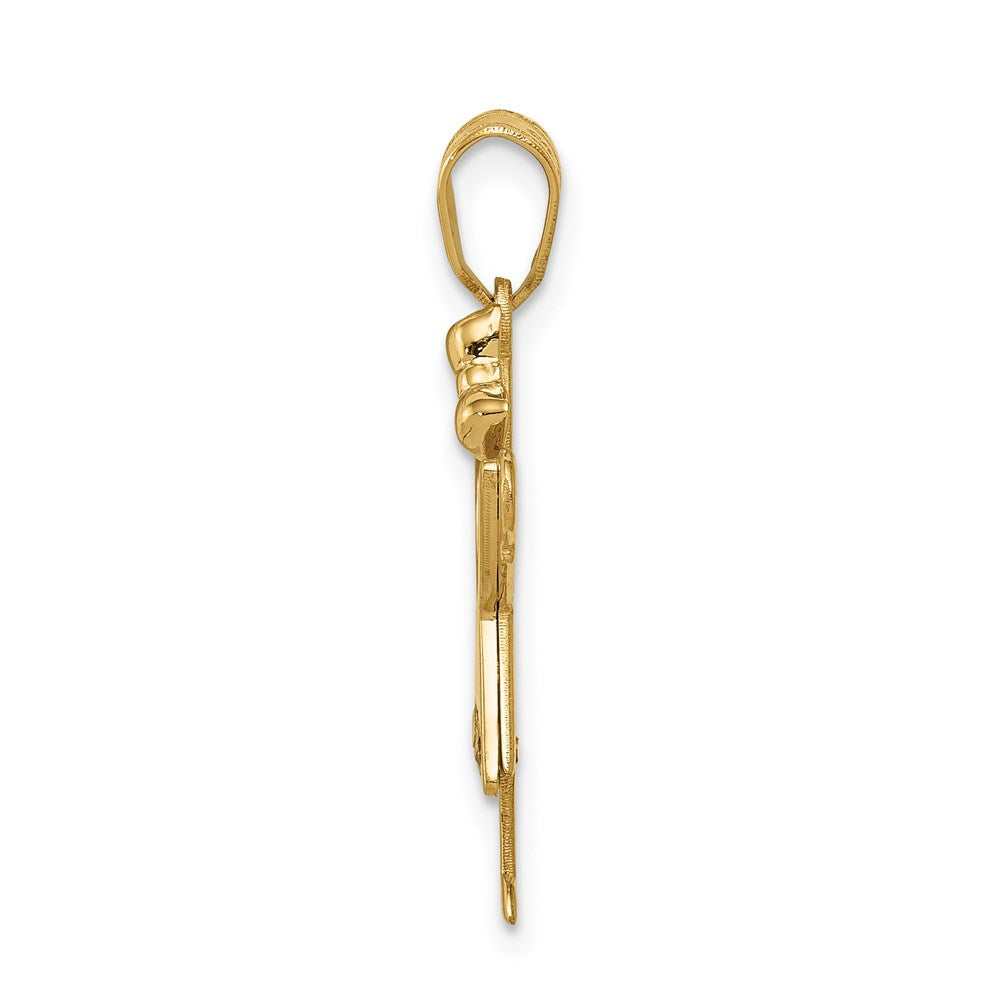 14K Diamant-Anhänger für Kinder, VS