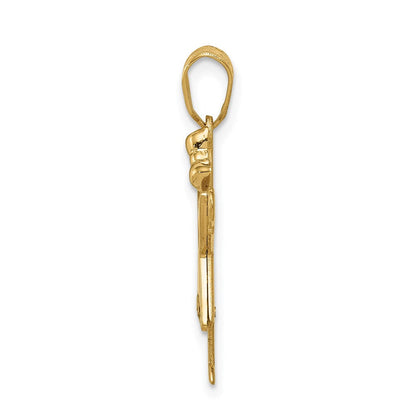 14K Diamant-Anhänger für Kinder, VS