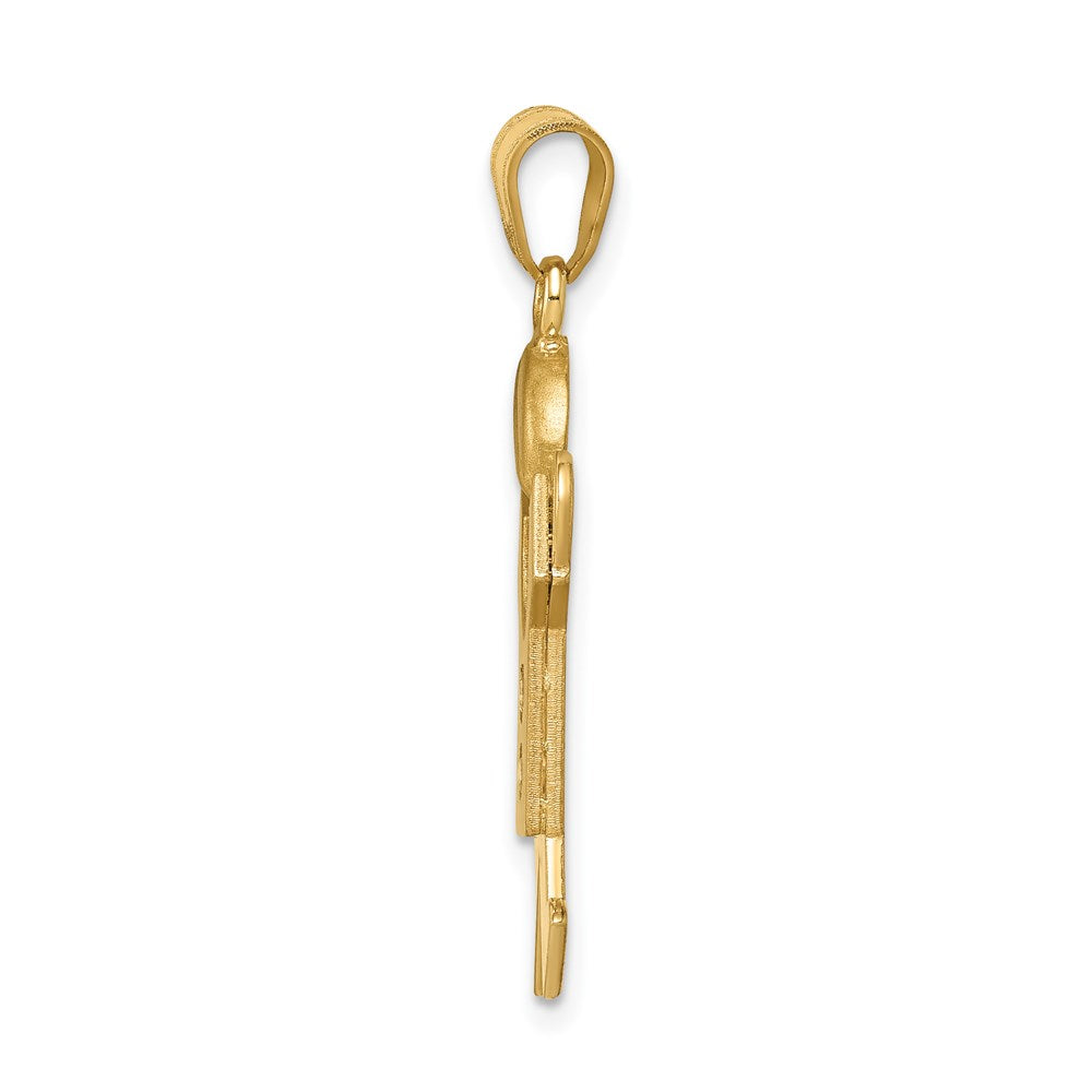 14K Diamant-Anhänger für Kinder, VS