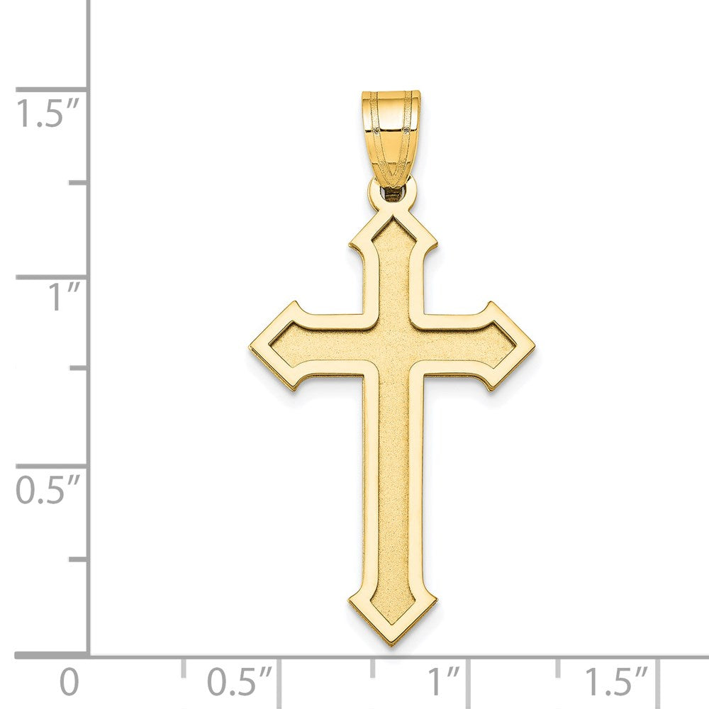 14K Gelbgold Passionskreuz-Anhänger