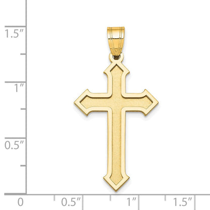 14K Gelbgold Passionskreuz-Anhänger
