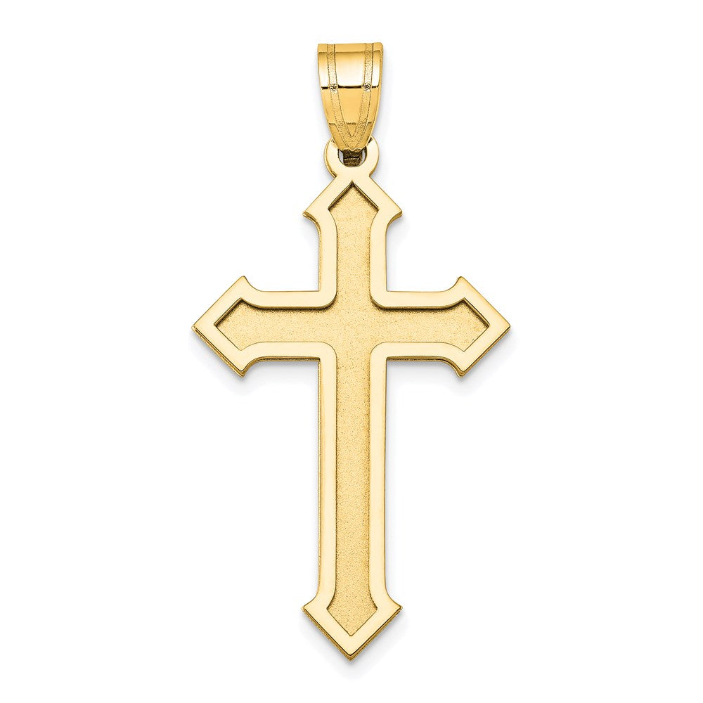 14K Gelbgold Passionskreuz-Anhänger
