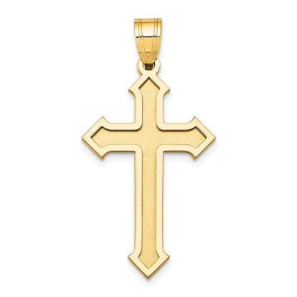 14K Gelbgold Passionskreuz-Anhänger