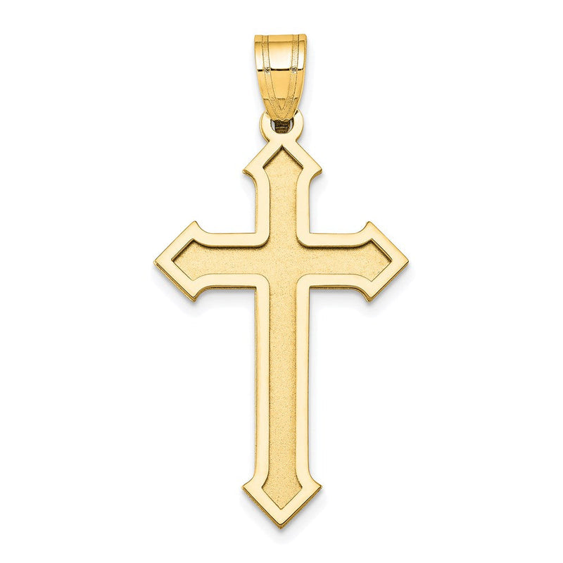 14K Gelbgold Passionskreuz-Anhänger