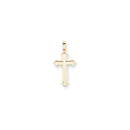 14K Bicolor-Gold Passion-Kreuz-Anhänger