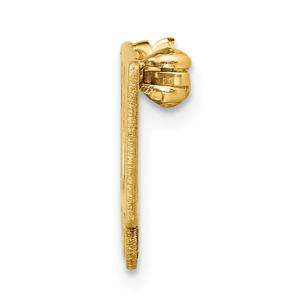 14K Gelbgold Poliert Mama Brosche
