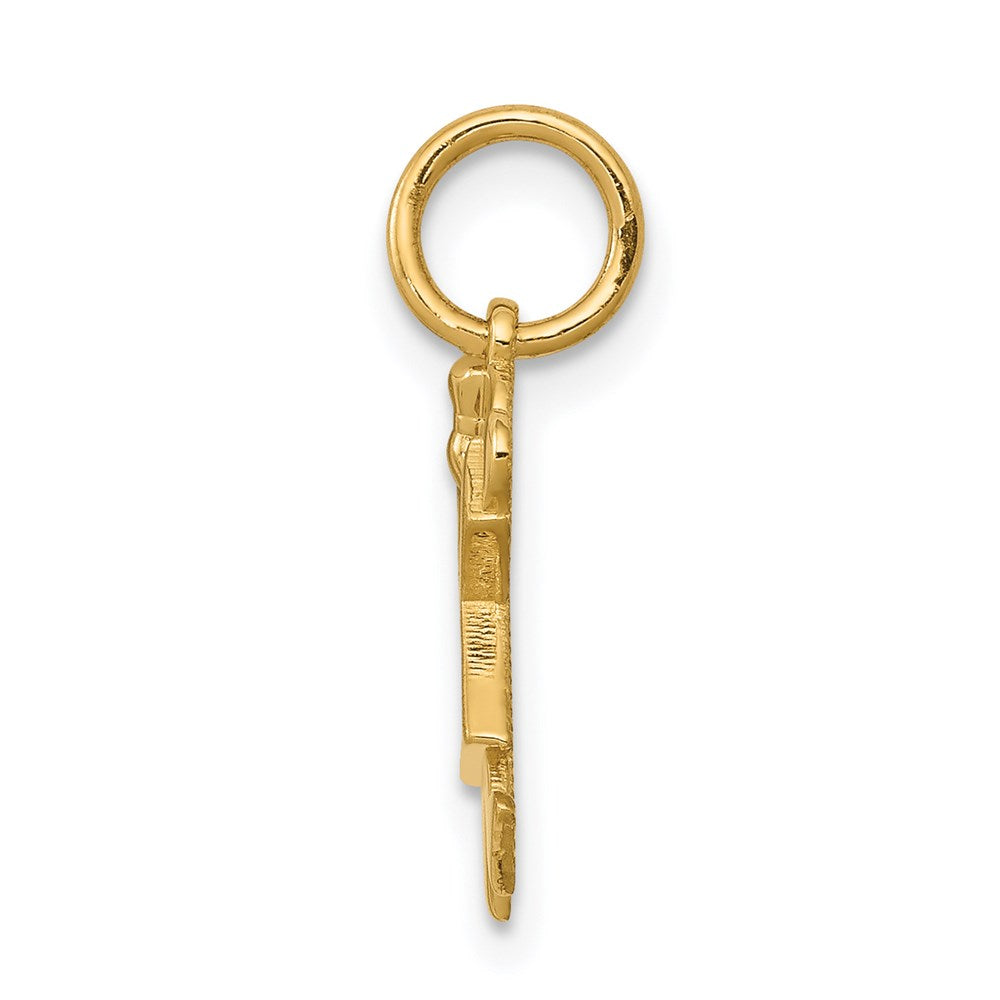 14K Gelbgold Mini-Mädchen-Joy-Charm
