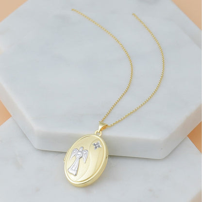 14K Gelbgold 1mm Rund Offen Glieder Ankerkette mit Karabinerverschluss Halskette