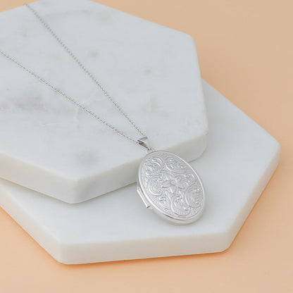 14K Weißgold.95mm Diamantiert Ankerkette mit Karabinerverschluss Halskette