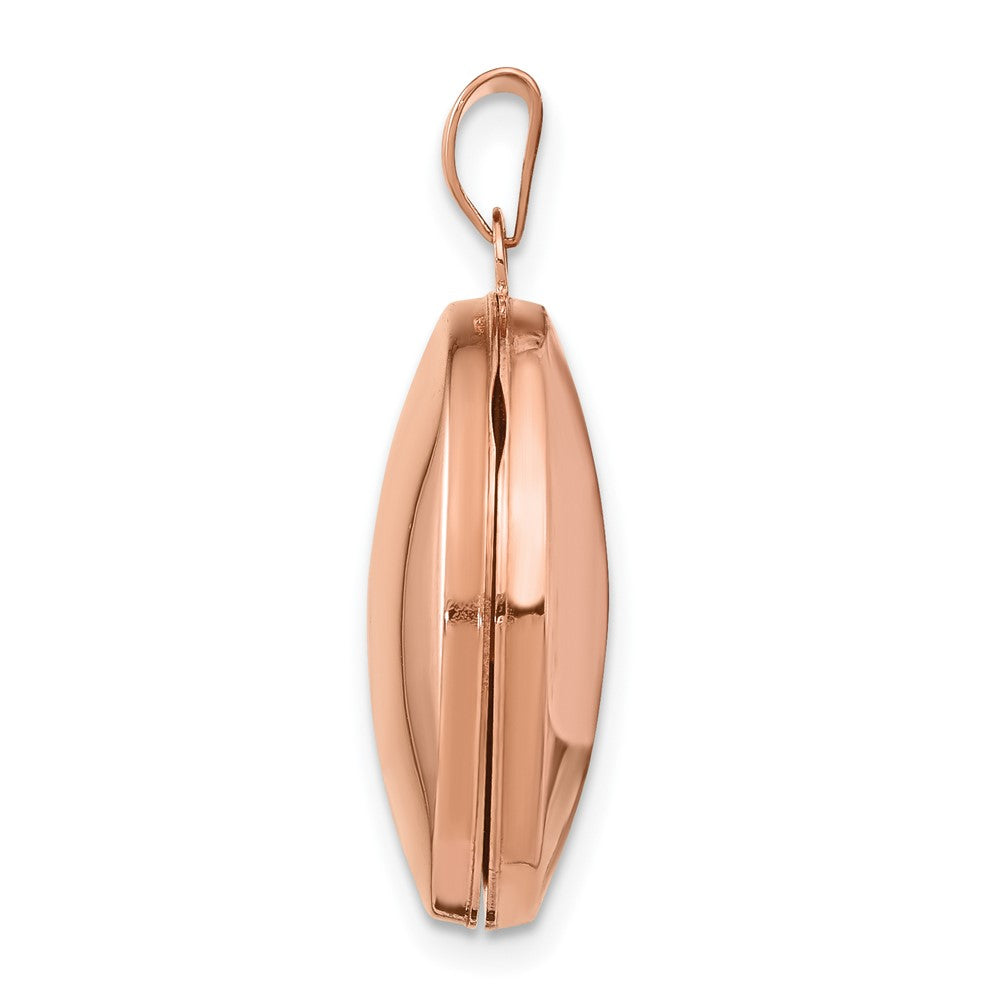 14K Roségold 14K Roségold 20mm Rund Medaillon