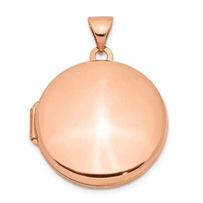 14K Roségold 14K Roségold 20mm Rund Medaillon
